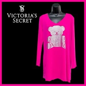 Victoria’s Secret Teddy Bear Sleep Shirt